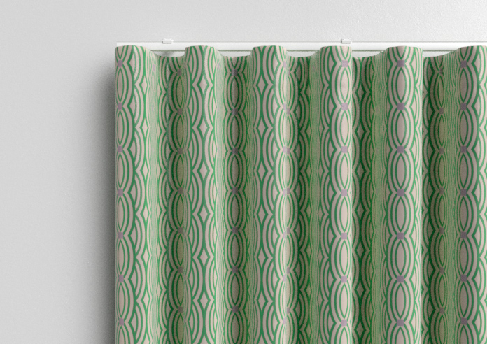 Opulent Scallop, Spearmint - Made To Measure Curtains - Image 13